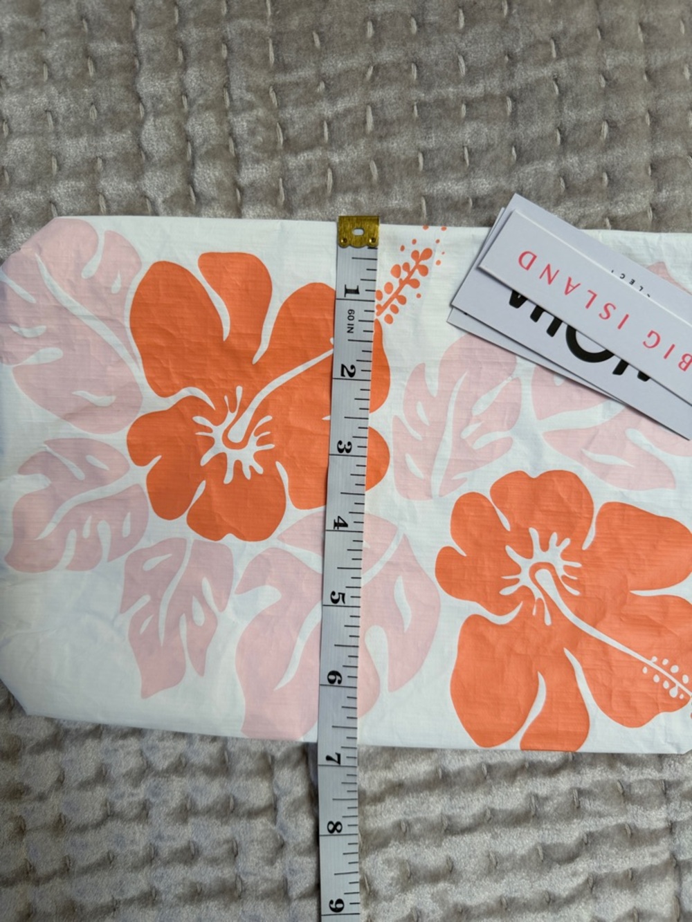 NWT Aloha Big island Hibicus Small Pouch - Picture 10 of 10